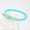 G&D Adjustable H-Buckle Steel Wire Couple Bracelets: and Sweat-Resistant for Lasting Wear - Image 5
