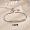 Personalized Bracelet For Men Women Stainless Steel Multi Styles Blank Nameplate Heart Bracelet Party Jewelry Gift - Image 18