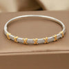 Design Crystal Letter Bangles&bracelets for Women Jewelry Zirconia Cross Geometric Bangles Accessories - Image 14