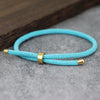 Stylish Stainless Steel Red Rope Bracelet Unisex Sliding Adjustable Milan Handmade Cord Braslet Leisure Student Daily Hand - Image 5