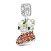 Christmas Silver Charms Santa Claus Reindeer Christmas Tree Snowman Elk Bead Fit Bracelet Necklace Jewelry - Image 17