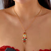 Cute Nutcracker Soldier Pendant Earrings For Women Shiny Rhinestone Imitation Pearl Elegant Earrings Christmas Year Jewelry - Image 2