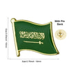 Saudi Arabia Flag Badge Flag Laple Pin Badges Flag Brooch - Image 25