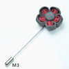 Handmade Men's Brooches Floral Lapel Pin for Men Suit Long Needle Fabric Mushroom Flower Brooch Pins for Wedding Women Jewelry - Image 7