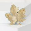 Berry Women's Rhinestone Leaf Brooches Unisex Plant Pins Office Party Casual Accessories Gifts - Image 3