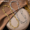 316L Stainless Steel Gold Silver Color Multi Layers Necklace For Women Neck Chain Jewelry Gift - Image 1