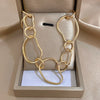 Minimalist Irregular Geometric Gold Color Women's Girls Necklace Link Choker Necklace Charms Party Jewelry Gifts - Image 2