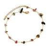 Bohemia Colorful Crystal Anklet Stones Handmade Jewelry for Women Summer Beach Gold Color Foot Chain Bracelets - Image 3