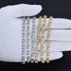 Party Wedding Unique and Dazzling Women's Brass Jewelry Sparkling Zircon Star Tennis Bracelet Birthday Gift - Image 5