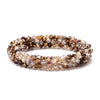 Glass Bead Stretch Bracelet in Multiple Colors - Image 4