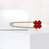Rhinestone Four Leaf Clover Pins for Women Unisex Plant Animal Star Brooches Event Party Backpack Decoration Clothes Accessories - Image 28
