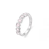 Silver Ring Women Heart-Shaped "BE Love" Pattern Shiny Jewelry Romantic Valentine's Day Gift Engagement Gift - Image 6