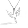 Stainless Steel Phoenix Necklace Sacred Bird Pendant Necklaces Phoenix Jewelry Gift For Women - Image 2