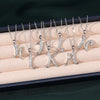 26 English Letter Zircon Pendant Necklace Temperament Personality Necklaces Jewelry Gift - Image 4