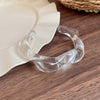 Irregular Geometric Acrylic Cuff Bracelet in Multiple Styles - Image 17