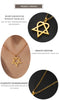 Him Heartagram Star Pendant Necklace Stainless Steel Heart Pentagonal Chain Necklace Women Couple Jewelry Wedding Gift - Image 16
