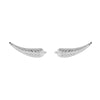 Silver Color Gold Plated Climber Earrings for Women Smooth Piercing Women's Stud Earrings Jewelry - Image 14