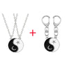 Selling Yin And Yang Stitching Alloy Two Petals Pisces Couple Pendant Necklace Jewelry Accessories Vintage Dendant - Image 9