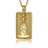 22 Style Classic Tarot Card Pendant Necklace Double Sided Zircon Tarot Necklace Major Arcana Empress Sun Star Sign Women Jewelry - Image 11