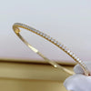 Famous Quclity Sliver Jewelry Bangle For Women Zircin Classic Silver Bangle Jewelry - Image 4
