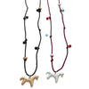 Horse Pendant Necklace with Multicolor Beads and Adjustable Rope Chain - Image 15