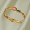 Classic 316L Stainless Steel Letter D Bangles for Women Jewelry Star Bracelets Party Gifts - Image 3