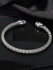 Stainless Steel Gold Color Wire Knot Bracelet Hip Hop Women Men Open Cuff Bangle Pulseira Bileklik Jewelry Gifts - Image 14
