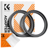 Step Up Ring Aviation-grade Aluminum Filter Adapter Ring 2-pack Cleaning Cloth Lens Ring for ND Cpl UV Lenses Filter - Image 16