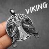 Viking Tree Raven Men Necklaces Stainless Steel Pendant Chain Women Punk Jewelry Accessories Gifts - Image 7