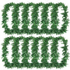 1/4Pcs Hawaiian Green Leis Necklace Artificial Leaves Wreath Garland Headband Bracelet Luau Tropical Birthday Party Decoration - Image 4