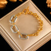 316L Stainless Steel Beads Link Chain Bracelet Bangles For Women Daily Wear Wrist Chain Jewelry Gift - Image 13