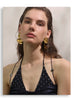 Statement Stainless Steel Hammer Metal Geometric Drop Big Earrings Gold Pvd Plated Attractive Daily Jewelry - Image 8