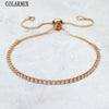 10 pieces Slim Colors zircon tennis bracelets zirconia crystal women bracelet Summer jewelry accessories 40083 - Image 17