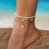 Colorful Starfish Pendant Rice Beads Beaded Anklet for Women Summer Multi-layer Bracelet Anklet Bohemian Leg Jewelry - Image 19