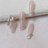100/50cm Long Crystal Chain Nail Charms 1.5/2mm Shinying Clear/AB Diamond Nail Art Metal Steel French Manicure Crystal - Image 5