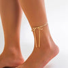 Vintage Snake Chain Ribbon Bow Anklet for Women Girls Adjustable Summer Beach Chain Anklet Bracelet Mother's Day Gifts - Image 4
