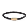 Leather Bracelets Stainless Steel Braided Rope Bracelets for Men Women Stainless Steel Accessories Braid Style Bangles - Image 8