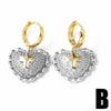 Gold Silver Color Bubble Heart Earrings for Women CZ Crystal Dangle Earrings Dainty Jewelry Party Gifts - Image 5