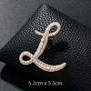 English Letters A K D Pearl Brooches Lapel Pins Female Corsage Jewelry Gifts for Women Accessories - Image 29