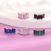 1Pc Irregular Square Zircon Ear Clip Earrings for Women Geometry Ear Cuff Party Gold Silver Color Earring Jewelry Gifts - Image 4