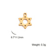 5pcs Jewish Bible Stainless Steel Hexagram Pendant Women Men Cutout Star of David Hexagon Choker Necklace Jewelry - Image 6