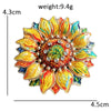Famous Painting Brooches For Women Unisex 9-design The Starry Night Sunflowers Iris And The Reaper Party Brooch Badge - Image 13