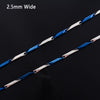 2.5mm/3mm Wide Stainless Steel Bar Link Bamboo Necklace Neck Chain for Women Men's Choker Rock Metal Jewelry Accessories - Image 13