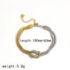 Hand-Knot Snake-Chain Necklace with 45 cm Length - Image 4