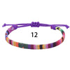 Anklets For Women Woven Fabric Foot Leg Bracelet Men Handmade Rope Braid Knot Beach Barefoot Weave Ethnic Boho Adjustable Charm - Image 19