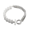 Stainless Steel Beaded Snake Chain Bracelet in Gold-Tone with 19 cm Length - Image 9