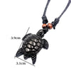 12pcs/Lot Mixed Imitation Bone Carved Sea Turtles Necklaces Hawaiian Tribal Vintage Turtle Charms Surfer Jewelry - Image 4