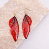 Fairy Clear Gradient Resin Simulation Wings Butterfly Rhinestone Flake Long Dangle Earrings for Women Casual Party Jewelry - Image 14