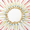 Badu Initial Necklace for Women Colorful Beaded Stone Choker Gold Color Balloons Letter Pendant Necklace Summer Jewelry - Image 4