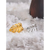 Stylish Design Stainless Steel Metal Leaf Leaves Open Ring Individualistic Jewelry Gift - Image 6